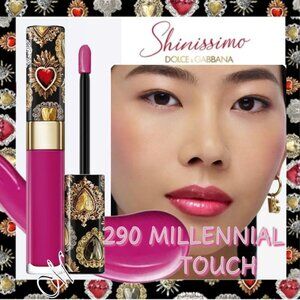 DOLCE & GABBANA Shinissimo High Shine Lip*Lacquer~290 Millennial Touch 4.5ml NIB